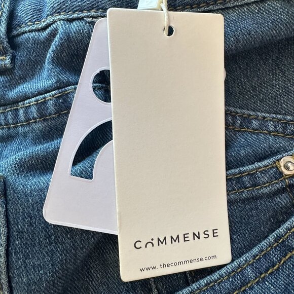 NEW Commense Womens XS Jeans High Rise Wide Leg Denim Western Jeans - Picture 10 of 11